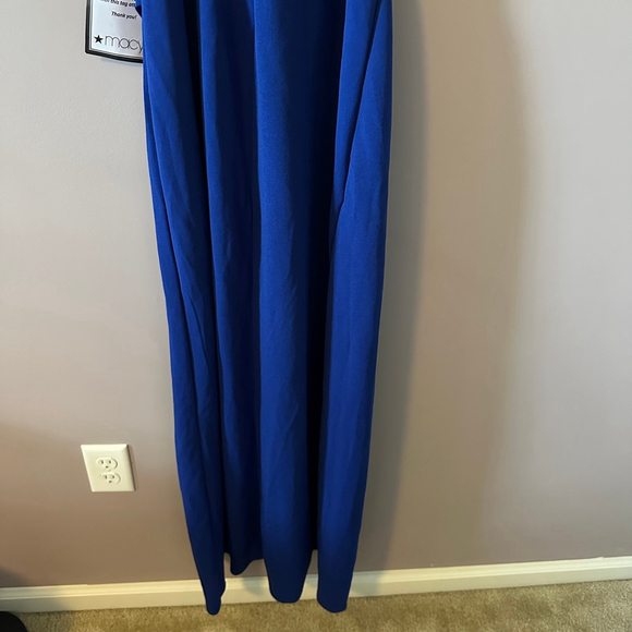 Emerald Sundae Women’s Royal Blue Asymmetrical Maxi Dress Size M NWT - Picture 6 of 8
